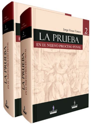 LA PRUEBA EN EL NUEVO PROCESO PENAL (2 Vol. ) Tapa Rustica